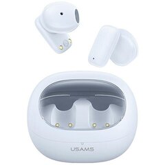 USAMS Słuchawki Bluetooth 5.3 TWS TD Series bezprzewodowe biały|white BHUTD01 (TD22) цена и информация | Наушники | 220.lv