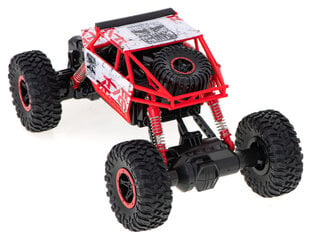 RC auto Rock Crawler HB 2.4GHz 1:18 MaxDrive, sarkans cena un informācija | Rotaļlietas zēniem | 220.lv