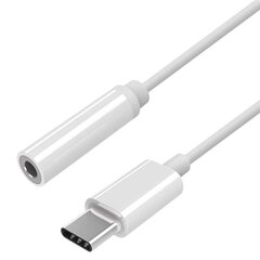 AISENS A109-0384 Handykabel Weiß 0 15 m USB C 3 5 mm (A109-0384) 8436574704037 цена и информация | Адаптеры и USB разветвители | 220.lv