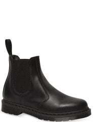 DR. MARTENS vīriešu melni ādas zābaki 2976 Mono Black Smooth cena un informācija | Vīriešu kurpes, zābaki | 220.lv