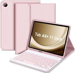 Korpuss ar tastatūru SAMSUNG GALAXY TAB A9+ PLUS 11 2023 X210 / X215 / X216 цена и информация | Чехлы для планшетов и электронных книг | 220.lv