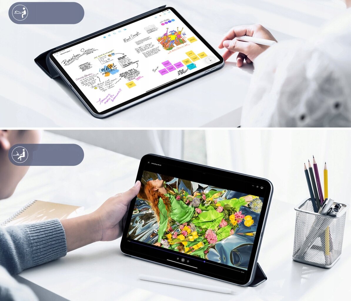 Futrālis MAGNETIC Apple iPad 10.9 10 GEN 2022 cena un informācija | Somas, maciņi | 220.lv