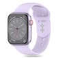 TECH-PROTECT SILIKONA APPLE WATCH 4 | 5 | 6 | 7 | 8 | 9 | SE (38 | 40 | 41 MM) ELEGANTĀ VIOLETĀ KRĀSĀ цена и информация | Viedpulksteņu un viedo aproču aksesuāri | 220.lv