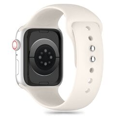 TECH-PROTECT SILIKONA APPLE WATCH 4 | 5 | 6 | 7 | 8 | 9 | SE (38 | 40 | 41 MM) STARLIGHT cena un informācija | Viedpulksteņu un viedo aproču aksesuāri | 220.lv