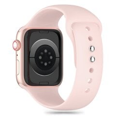 TECH-PROTECT SILIKONA APPLE WATCH 4 | 5 | 6 | 7 | 8 | 9 | SE (38 | 40 | 41 MM), GAIŠI ROZĀ KRĀSĀ cena un informācija | Viedpulksteņu un viedo aproču aksesuāri | 220.lv