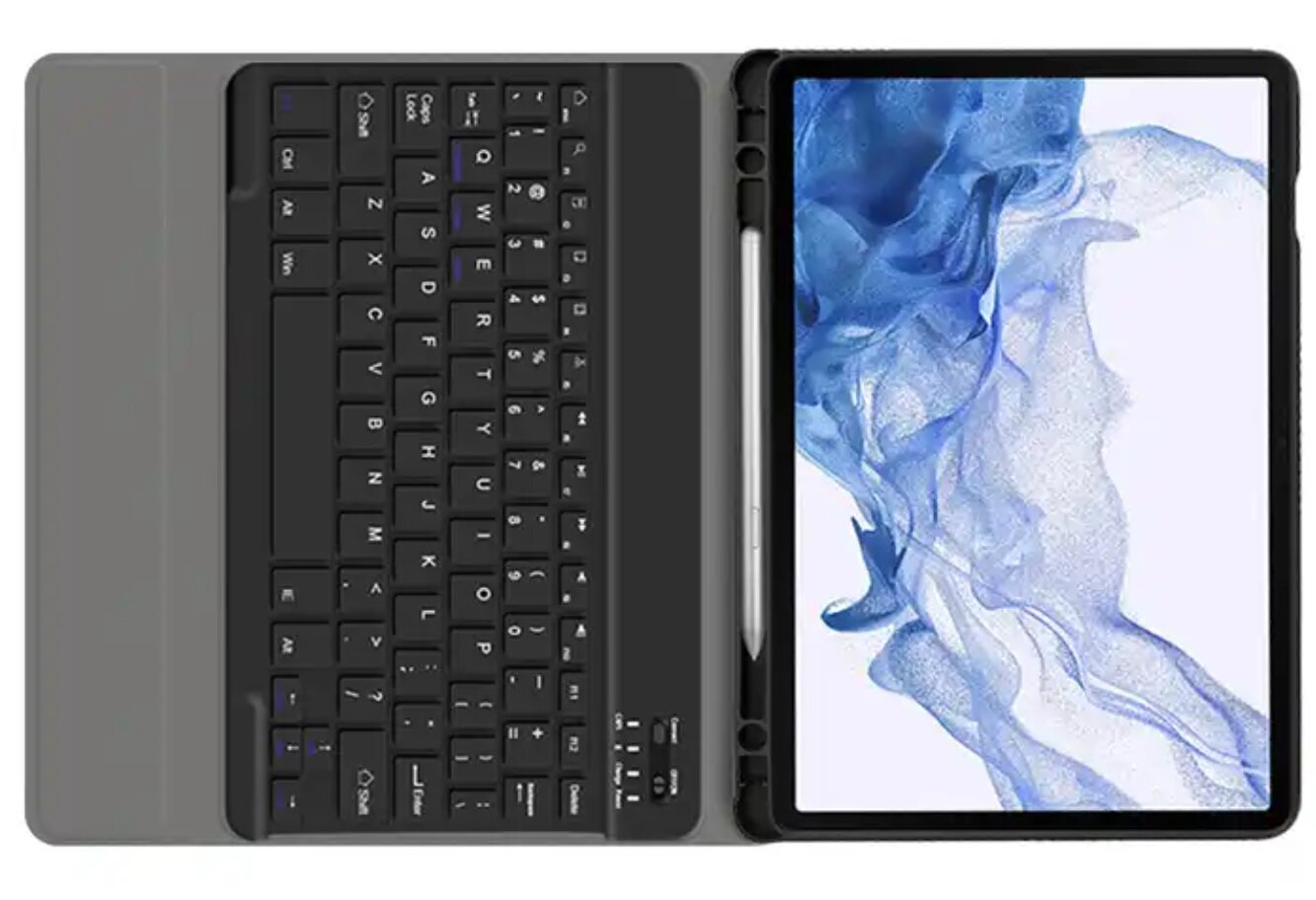 Korpuss tastatūra SAMSUNG GALAXY TAB S9 FE 10.9 SM-X510 SM-X516 cena un informācija | Somas, maciņi | 220.lv