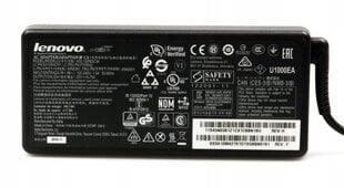 Lādētājs klēpjdatoram LENOVO, 135W, 20V, 8.5A, SLIM TIP cena un informācija | Lādētāji portatīvajiem datoriem | 220.lv