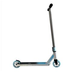 Stuntu skrejritenis FLYBY Air V2 Complete Pro Scooter Chrome/Blue cena un informācija | Velosipēdi | 220.lv