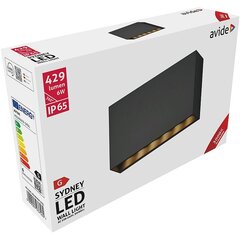 Avide LED āra sienas lampa Sydney 6W IP65 cena un informācija | Āra apgaismojums | 220.lv