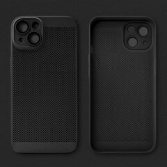 Moozy iPhone 13 mini vāciņš ar ventilējošu dizainu VentiGuard Case, Melns cena un informācija | Telefonu vāciņi, maciņi | 220.lv