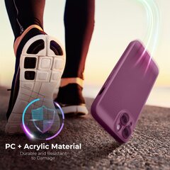 Moozy iPhone 13 mini vāciņš ar ventilējošu dizainu VentiGuard Case, Violets cena un informācija | Telefonu vāciņi, maciņi | 220.lv