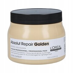 L'OREAL PROFESSIONNEL ABSOLUT REPAIR Kvinojas + Proteīna matu maska ​​500ml cena un informācija | Kosmētika matu stiprināšanai | 220.lv