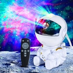 Проектор светодиодный галактика и звездный проектор Астронавт со звездой цена и информация | Детские светильники | 220.lv