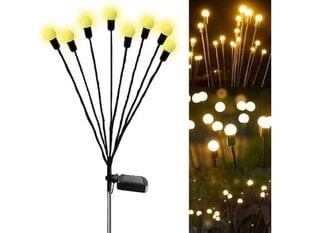 Solārā dārza lampa Firefly WW-10 cena un informācija | Ziemassvētku lampiņas, LED virtenes | 220.lv