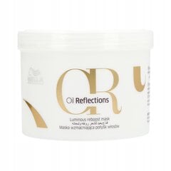 WELLA OIL REFLECTION SHINE MASK 500ML цена и информация | Распылите крем-спрей на волосы на расстоянии 20-25 см, расчешите их расческой. | 220.lv