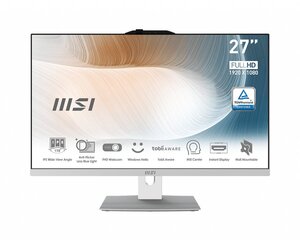 MSI All in One Modern AM272P 12M-628EU цена и информация | Стационарные компьютеры | 220.lv