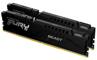 Kingston Fury Beast (KF560C30BBEK2-32) cena un informācija | Operatīvā atmiņa (RAM) | 220.lv