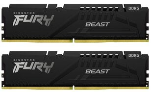 Kingston Fury Beast (KF560C30BBEK2-32) cena un informācija | Operatīvā atmiņa (RAM) | 220.lv