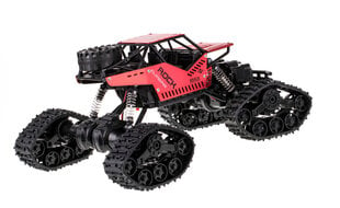 RC auto MaxDrive Rock Crawler 4x4 LHC012 Car 2in1, sarkans cena un informācija | Rotaļlietas zēniem | 220.lv