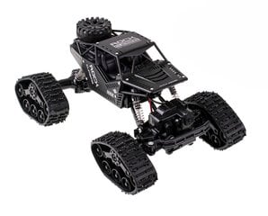 RC auto MaxDrive Rock Crawler 4x4 LHC012 Car 2in1, melns cena un informācija | Rotaļlietas zēniem | 220.lv