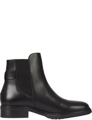 TOMMY HILFIGER sieviešu melni zābaki FLAT BOOT цена и информация | Женские сапоги | 220.lv