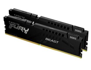 Kingston Fury Beast (KF560C30BBK2-16) cena un informācija | Operatīvā atmiņa (RAM) | 220.lv