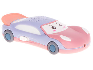Auto telefona zvaigžņu projektors ar mūziku KidsPro, rozā cena un informācija | Rotaļlietas zīdaiņiem | 220.lv