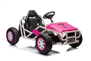Vienvietīgs elektriskais bērnu bagijs A8812 24V, rozā krāsā cena un informācija | Bērnu elektroauto | 220.lv