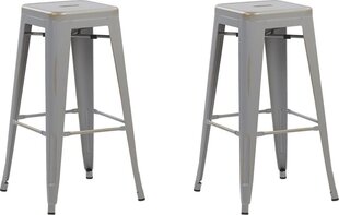 Комплект из 2-х стульев Beliani Faggio, серый цена и информация | Стулья для кухни и столовой | 220.lv