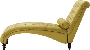 Guļamkrēsls Beliani, dzeltenas cena un informācija | Atpūtas krēsli | 220.lv