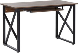 Письменный стол Beliani Darby, коричневый цена и информация | Компьютерные, письменные столы | 220.lv