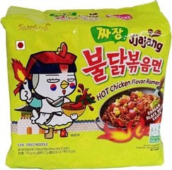 Ramen Samyang (Hot Chicken Jjajang), 140g x 5 tk. cena un informācija | Zupas, buljoni | 220.lv