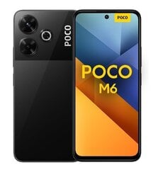 Xiaomi Poco M6 Dual Sim 8/256 Black цена и информация | Мобильные телефоны | 220.lv