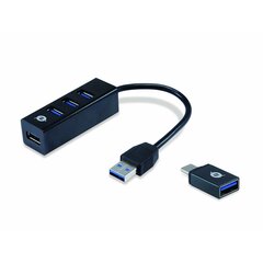 Conceptronic HUBBIES04B cena un informācija | Adapteri un USB centrmezgli | 220.lv