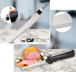 Elektriskais nazis Clatronic EM 3702 Slicer 120 W цена и информация | Ломтерезки, точилки для ножей | 220.lv