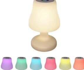 Nakts lampa balta + RGB krāsas, IP 45 cena un informācija | Galda lampas | 220.lv