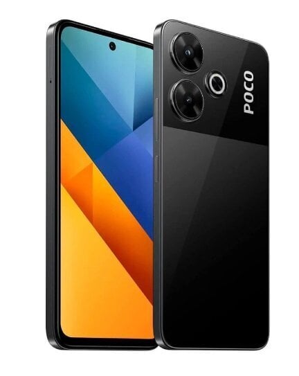 Xiaomi Poco M6 Dual Sim 6/128 Black cena un informācija | Mobilie telefoni | 220.lv