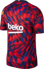 Мужская футболка Nike FC Barcelona, XXL, красный цвет цена и информация | Футбольная форма и другие товары | 220.lv