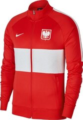 Džemperis Nike Polska Anthem, XL, sarkans cena un informācija | Futbola formas un citas preces | 220.lv