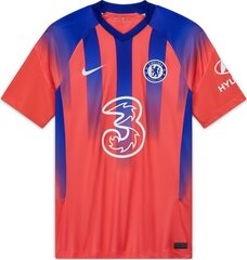 T-krekls Nike Chelsea Breathe Stadium JSY 3R CK7817 851, S, sarkans cena un informācija | Futbola formas un citas preces | 220.lv