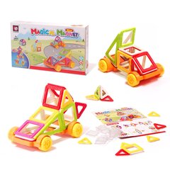 Magnētiskie bloki KidsPro Mini Magical Magnet, 38 gab. cena un informācija | Konstruktori | 220.lv