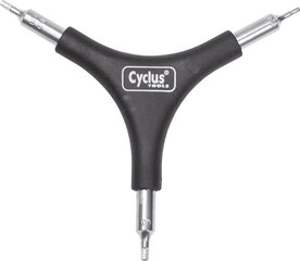 Tool Cyclus Tools Y-Hex, 2/2,5/3 mm, melns cena un informācija | Velo instrumenti, kopšanas līdzekļi | 220.lv