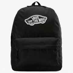 VANS melna skolas mugursoma Realm Backpack VN0A3UI6BLK цена и информация | Школьные рюкзаки, спортивные сумки | 220.lv