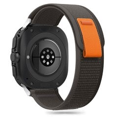 TECH-PROTECT NYLON SAMSUNG GALAXY WATCH ULTRA (47 MM) MELNS|ORANŽS cena un informācija | Viedpulksteņu un viedo aproču aksesuāri | 220.lv