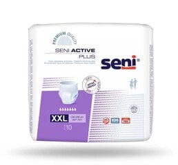 Seni Active Plus, Vīriešu higiēnas trusiņi XXL, 10 gab. cena un informācija | Autiņbiksītes | 220.lv