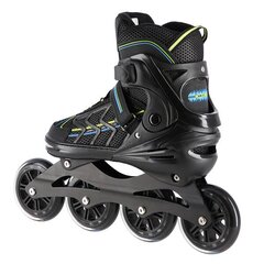 NA1128 BLACK-LIME IZMĒRS. L(39-42) NILS EXTREME INLINE SLIDAS цена и информация | Настольные игры, головоломки | 220.lv