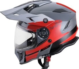 Motocikla ķivere W-TEC V331 PR Graphic — Shady Grey S(55-56) cena un informācija | Moto ķiveres | 220.lv