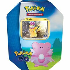 Kāršu Spēles Pokémon Pikachu Metāla kārba (FR) cena un informācija | Galda spēles | 220.lv