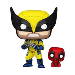 FUNKO POP! Vinila figūra: Marvel: Deadpool & Wolverine - Wolverine w/ Babypool cena un informācija | Datorspēļu suvenīri | 220.lv