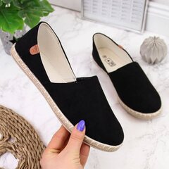 Espadrilas sievietēm JAUNUMI W EVE270A, melns цена и информация | Женские туфли | 220.lv